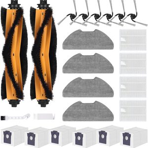 Aldernest D20 Air Plus Accessories Kit - for Dreame D20 Air Plus Robot Vacuum, 24 Count