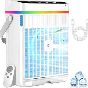 Aldernest Portable Air Conditioners, 1.9 pounds, White
