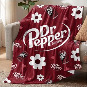 Ashenby Dr Merch Pepper Blanket Gifts Decor Flower, 50” x 40”